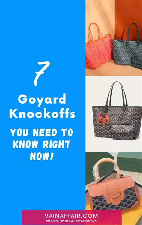 goyard walmart dupe|goyard bag knock off.